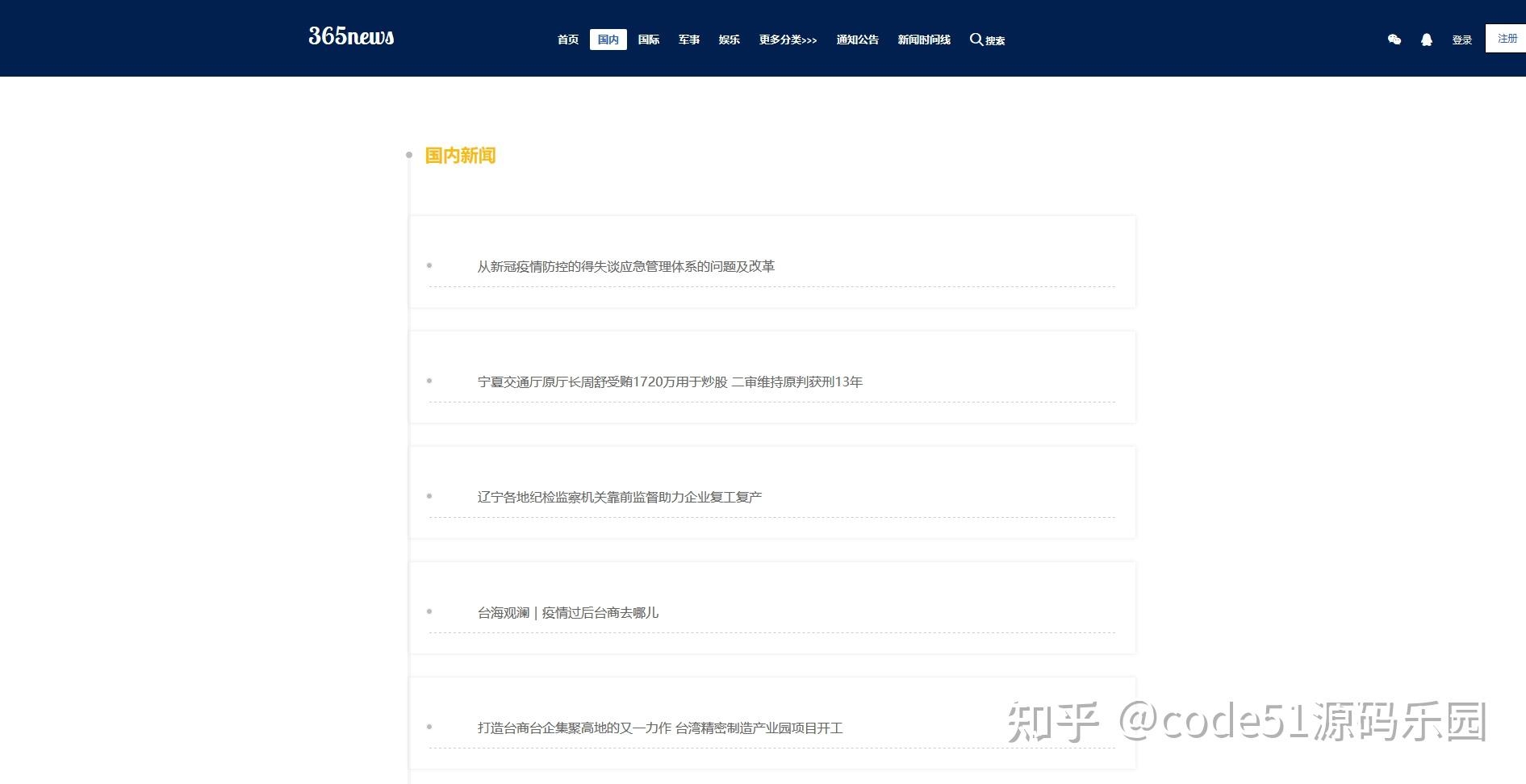 SSM框架新闻博客发布系统插图 SSM框架新闻博客发布系统插图