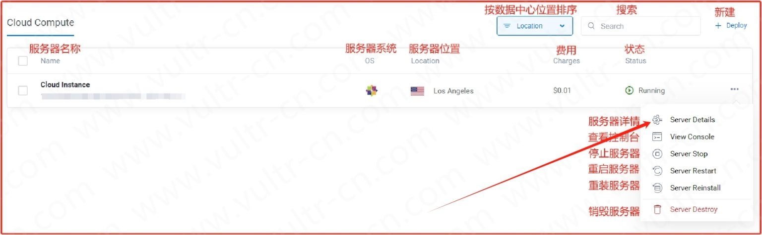 Vultr云服务提供商的配置与使用指南插图