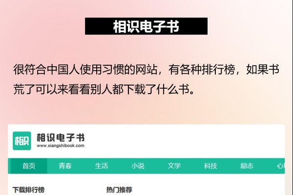 免费电子书网站推荐-红迪亚