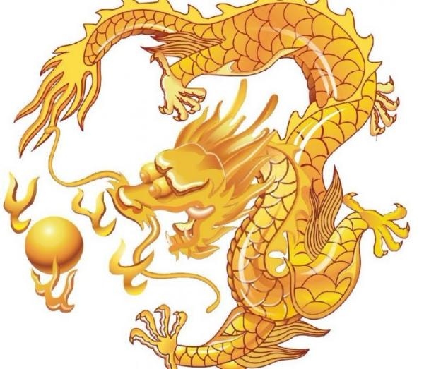 八代相传的生肖是龙，代表尊贵与吉祥的象征。插图