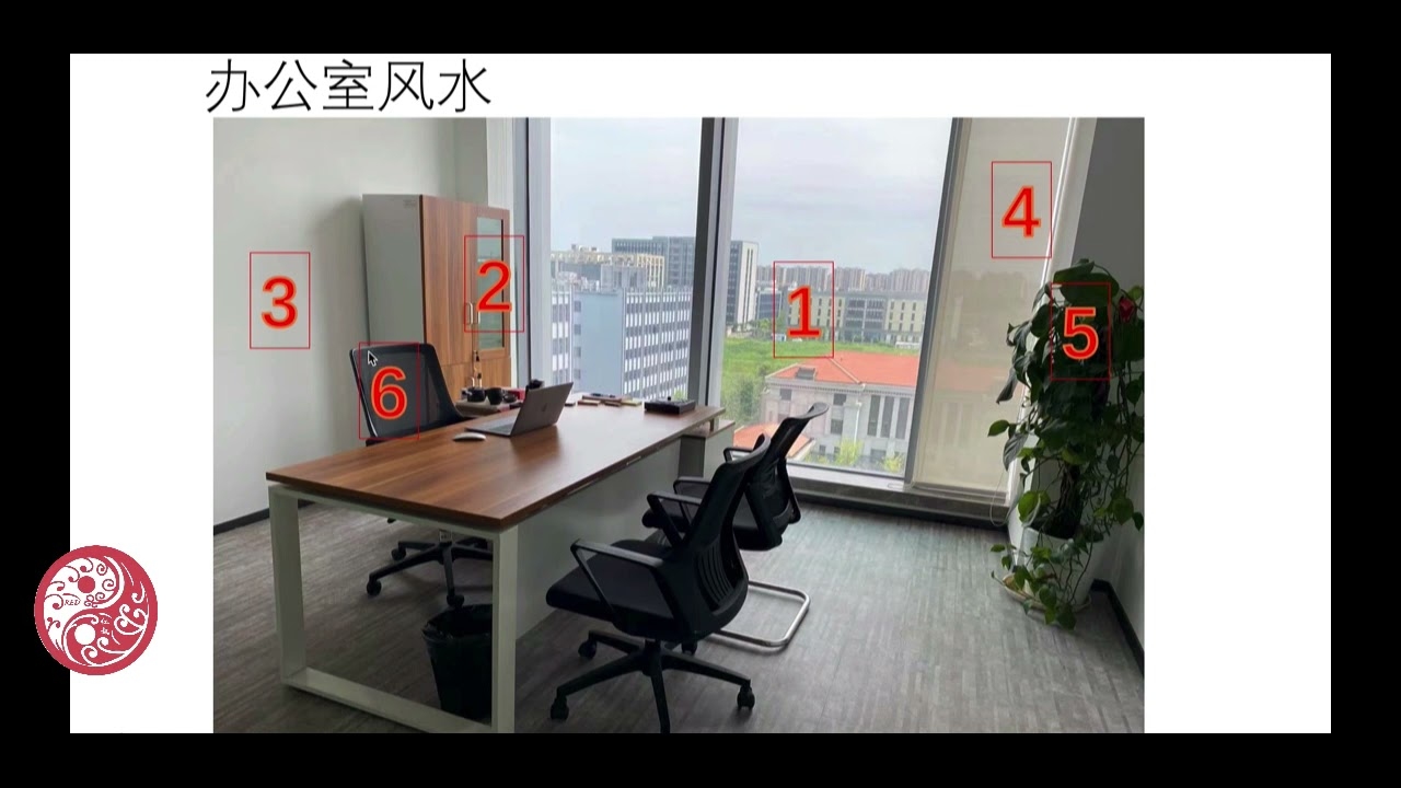 办公室风水摆设指南，图解详解与防小人策略，建议，，办公室布局秘籍，提升运势，防范小人的全面解析，办公位摆放有讲究！看如何运用风水化解是非纷争和招揽好运势？插图