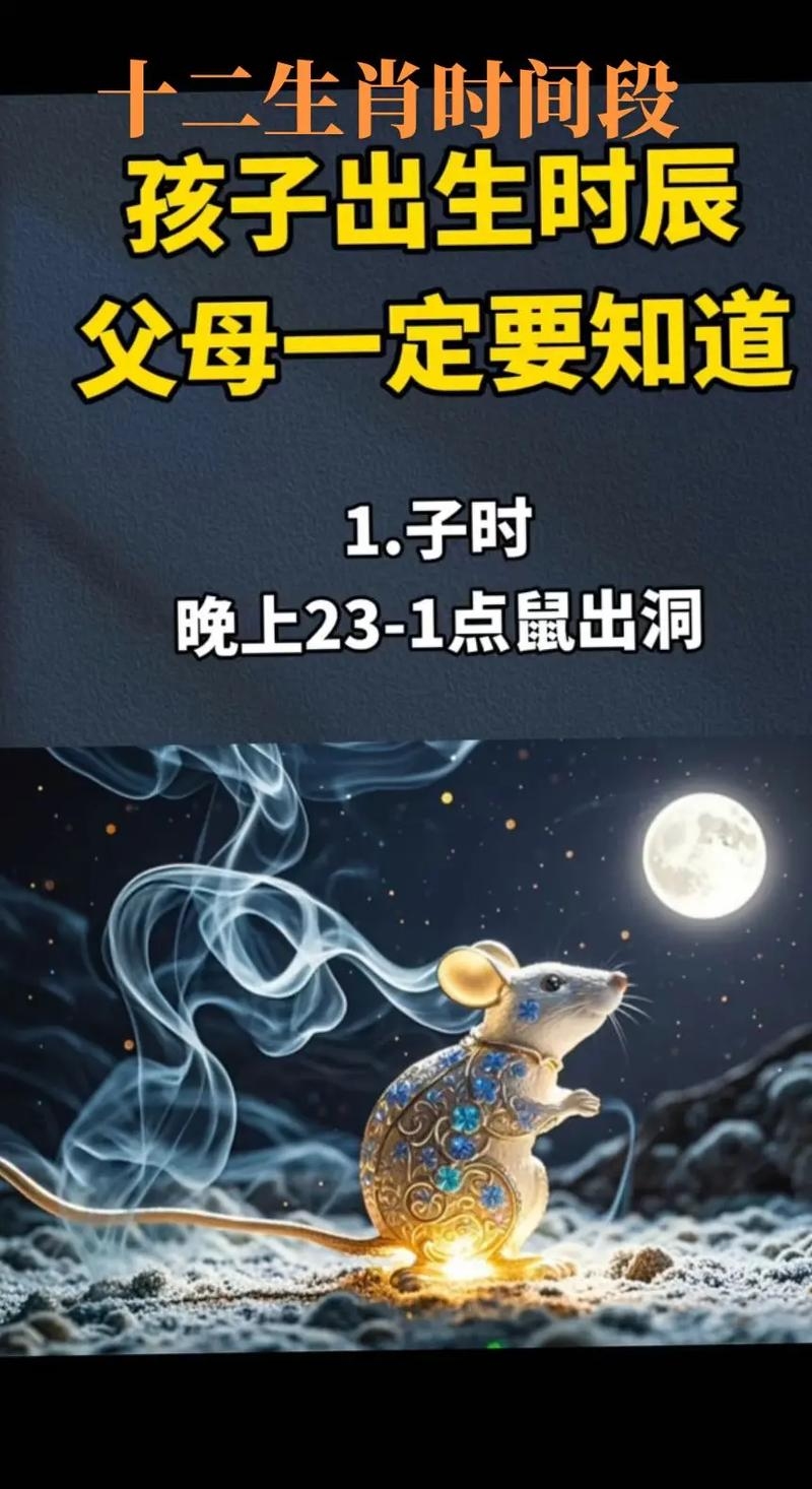 半夜三更代表生肖鼠,子时(午夜)与鼠相关,也指深夜活跃的老鼠习性。插图 半夜三更代表生肖鼠,子时(午夜)与鼠相关,也指深夜活跃的老鼠习性。插图