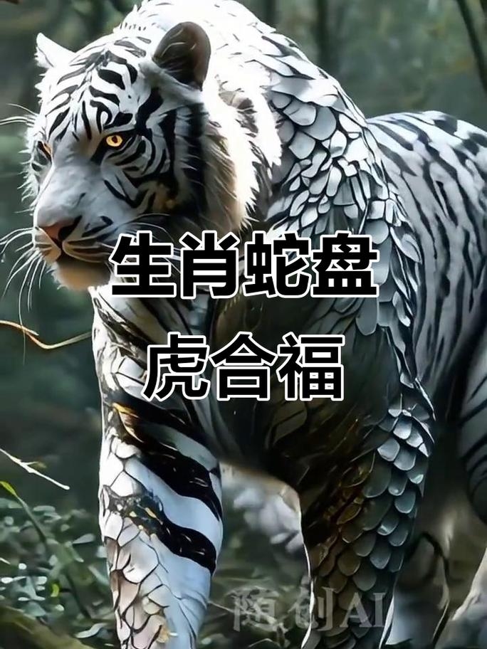 草木逢春生肖虎蛇插图