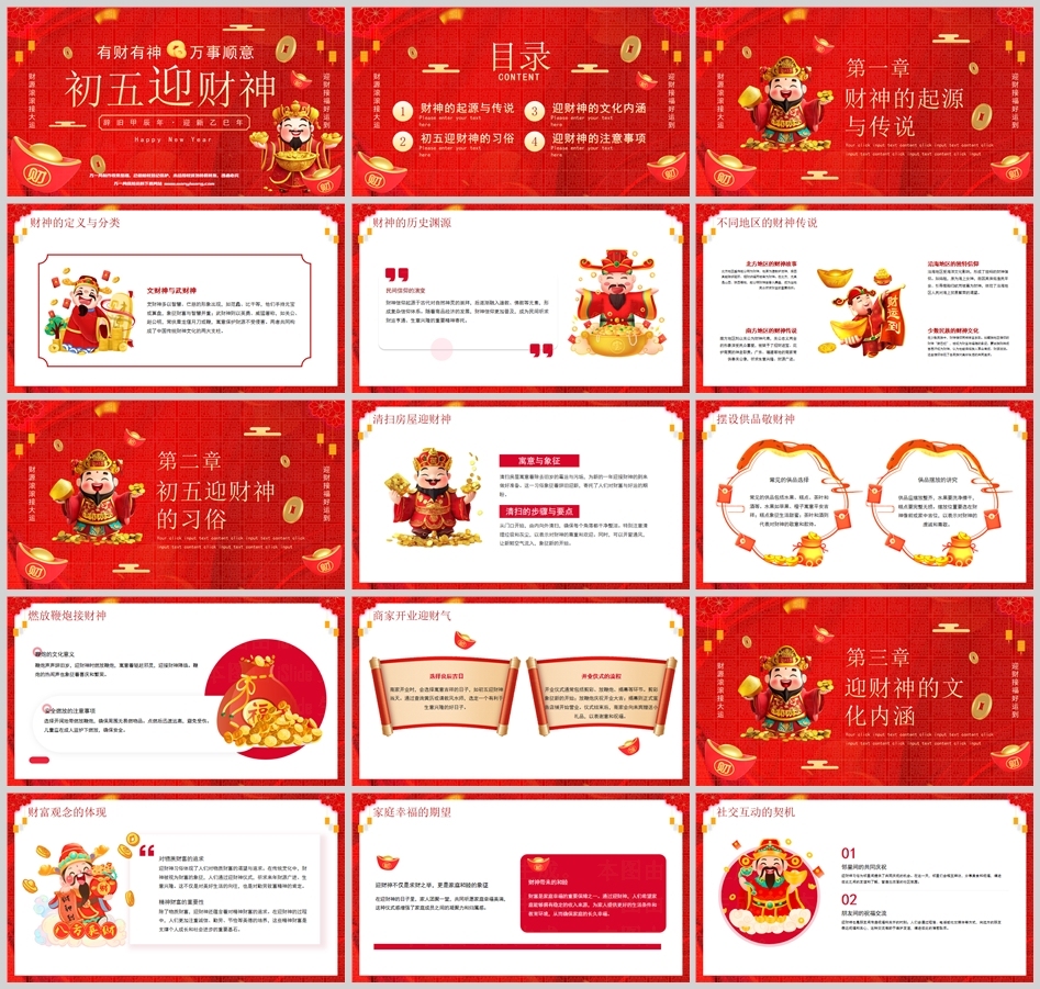 初五迎财神习俗与由来简介，历史传承与现代寄托插图