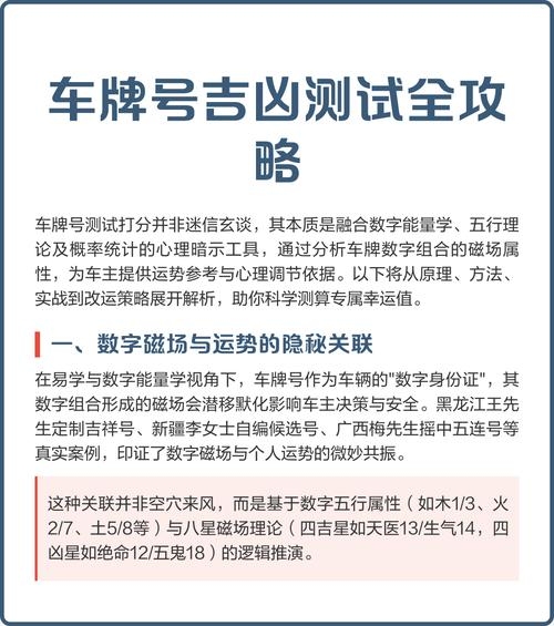 车牌查询吉凶及进度方法插图