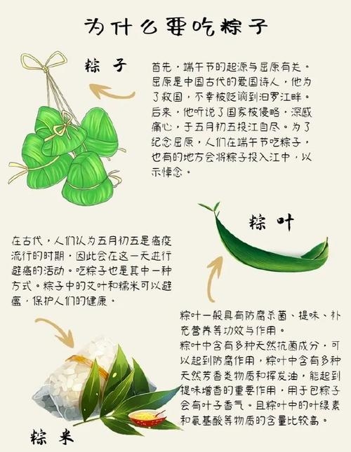 端午节传统食物及其意义，粽子纪念屈原插图