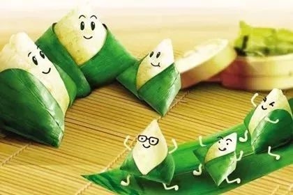 端午节传统食物，粽子与黄酒插图