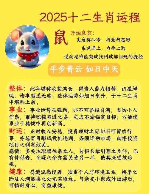 地无遗利的生肖解读与解析，属鼠者精明算计，心机深重。插图