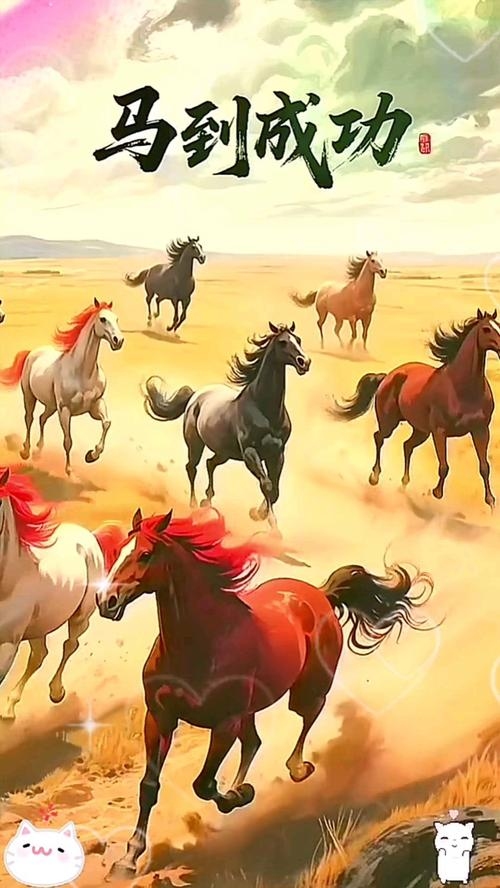 风尘之声，马年奔腾。插图