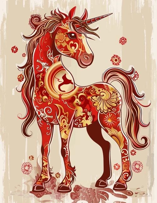 放荡不羁的生肖——马。插图 放荡不羁的生肖——马。插图