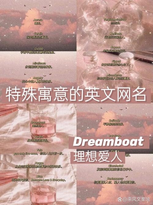 非主流英文网名精选，DreamCatcher、Poison丶biting、DesperateStruggle等，展现个性风采。插图