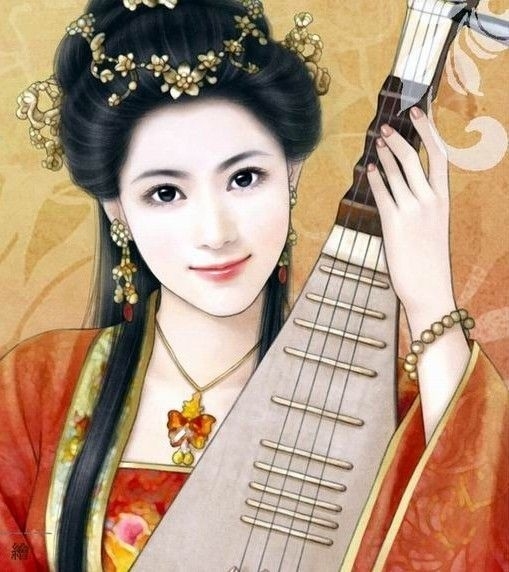 古代发饰美人尖与福气插图