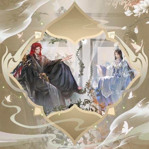 古风群名，画扇悲风殇月夜j插图