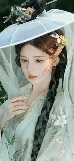 古风仙气昵称精选，，霁雪君、仙羽林、云梦瑶，清韵墨染、月华流音，南枝九月、淡若清栀，云幕长生、琴韵飘渺插图