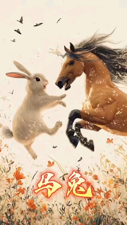 光阴似箭指的是生肖兔或马。插图