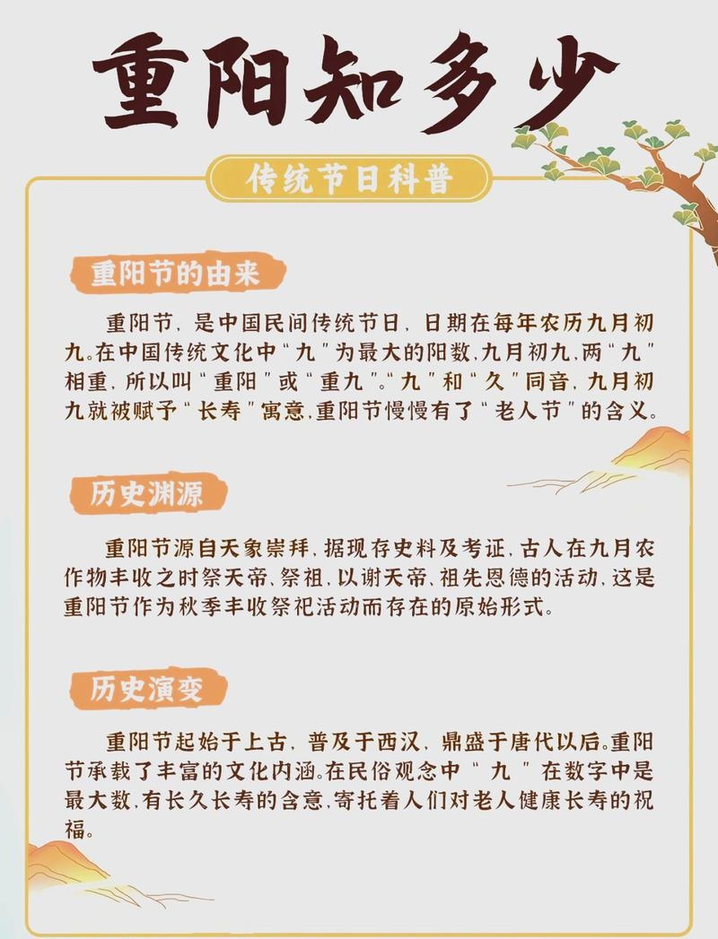 关于重阳节是否放假及是否为法定节假日的探讨插图