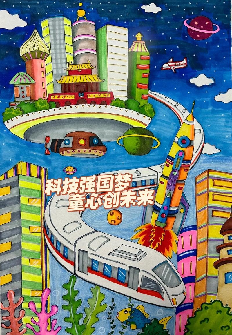 公元2099，未来的憧憬与科技之梦。插图