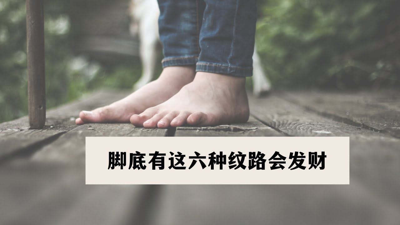 脚底痣相，富贵双全之象征。插图