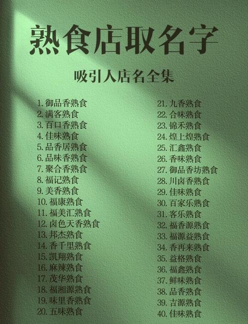 家族名字与字辈规定概览，兴隆熟食苑、香满堂等商标命名灵感及更多古风仙气十足的家族名推荐插图