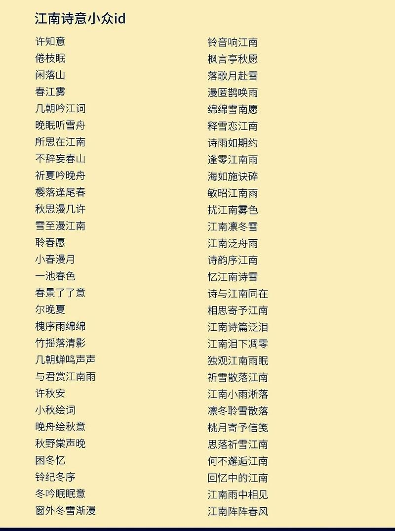 精选热门网名昵称合集,涵盖潮流、诗意与个性风格插图 精选热门网名昵称合集,涵盖潮流、诗意与个性风格插图