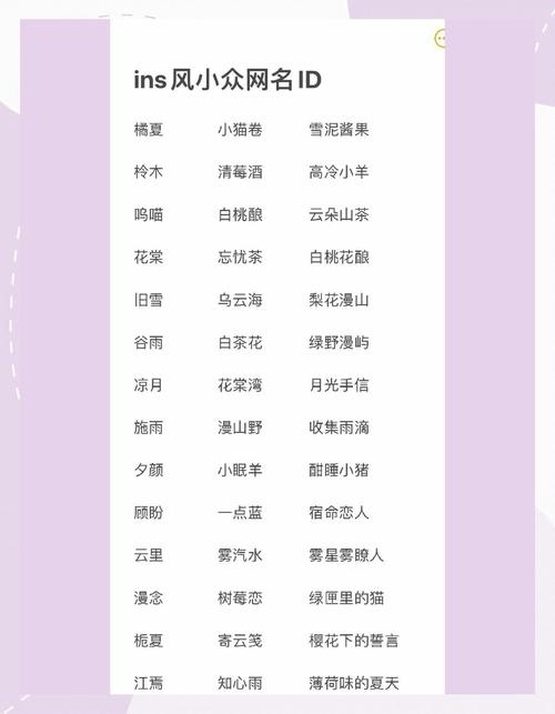 精选QQ网名推荐，花草、动物与风景融合之美插图