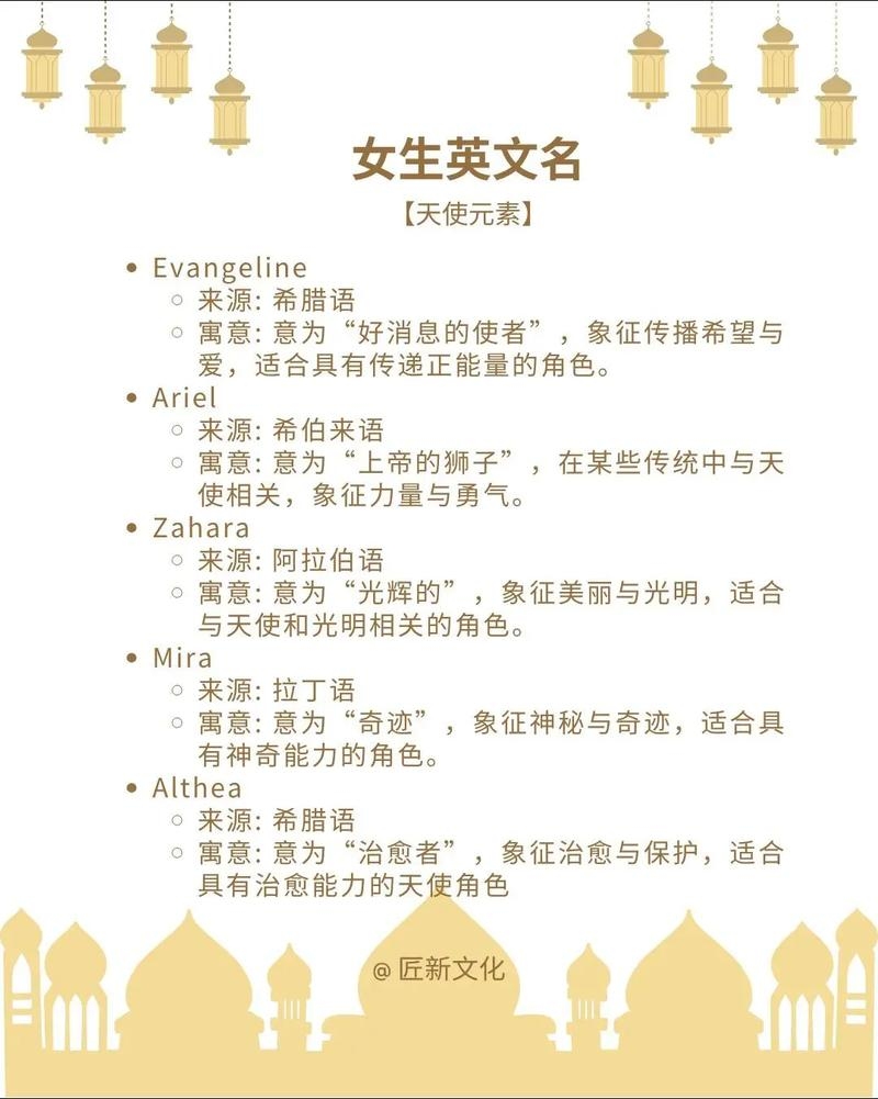 精选英文名推荐，Kamdyn、Angelia等，寓意独特又好听，关于英文名字解析和推荐插图