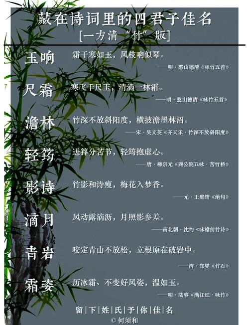 基于您提供的内容，以下是一个可能的标题，，墨韵笛心——中文名字中的艺术与诗意之美探索。插图
