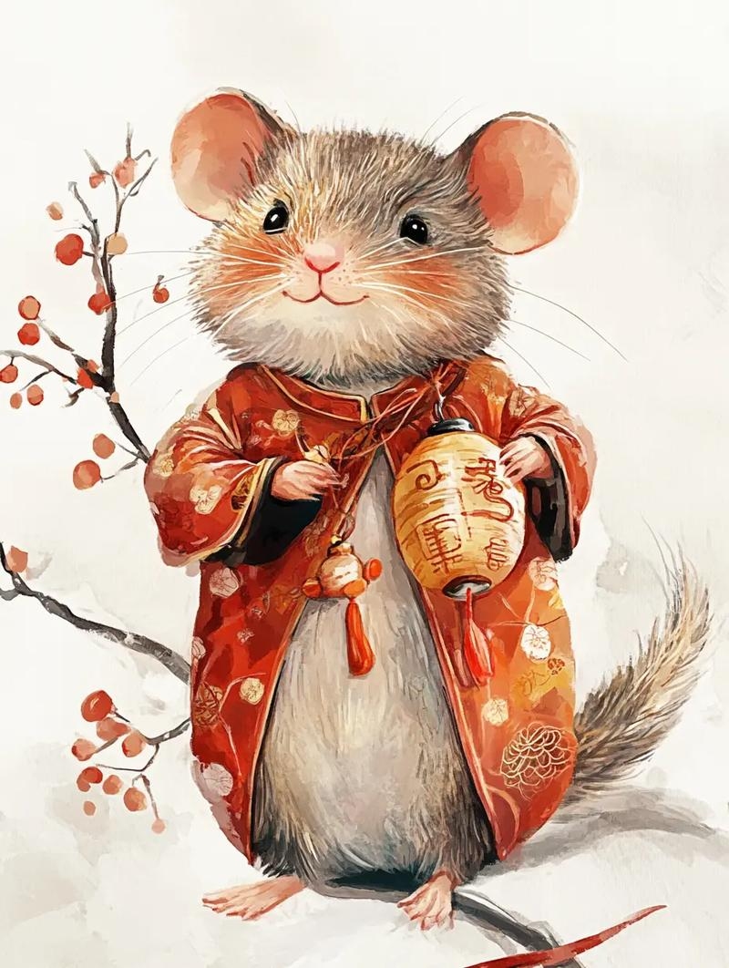 家有喜事生肖鼠插图