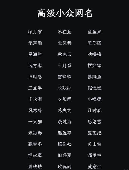 可爱游戏名字女三个字插图
