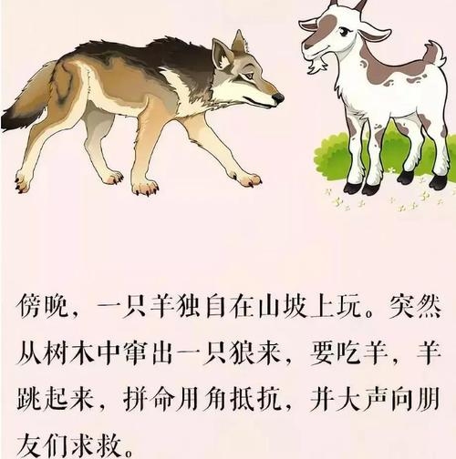 宽以待人典故生肖——羊。插图