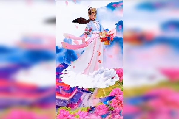 落入凡间的神仙网名精选，月华流影、云外仙音、星尘幻梦。插图