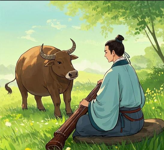 龙是对牛弹琴插图 龙是对牛弹琴插图