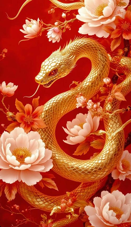 梦到彩色蛇寓意解析，财运提升、好运降临，象征智慧与灵性觉醒插图