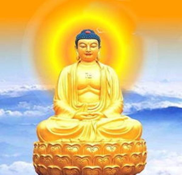 梦见如来佛祖显灵，预示吉祥与幸福。插图