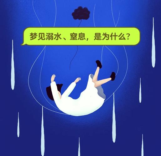 梦见溺水，警示与挑战的梦境插图