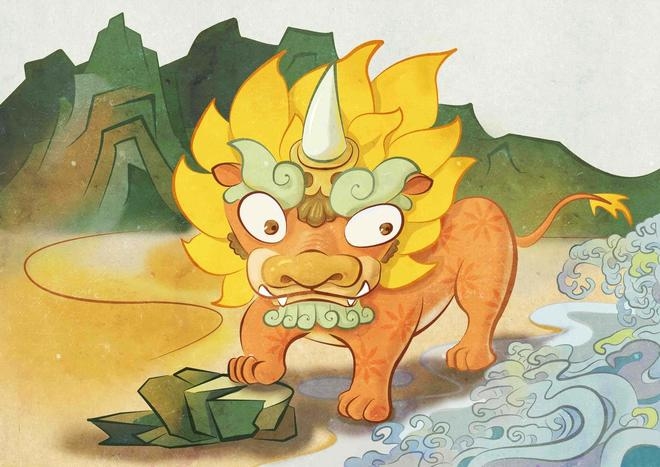 梦见树妖的寓意与解析，内心不安、现实挑战的象征。插图