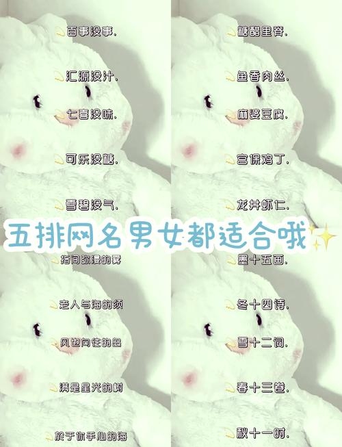 梦幻游戏昵称集锦插图