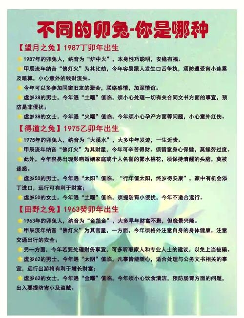 农历丁卯年的阳历对照及生肖解析标题建议,,1987年农历与阳历转换指南及属兔运势解读,农历转阳历详解,揭秘生肖兔在公历下的命运走势(以特定日期为例)插图 农历丁卯年的阳历对照及生肖解析标题建议,,1987年农历与阳历转换指南及属兔运势解读,农历转阳历详解,揭秘生肖兔在公历下的命运走势(以特定日期为例)插图