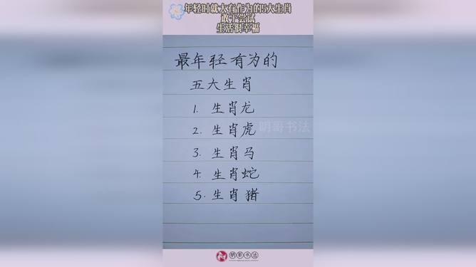 年轻有为生肖解析插图