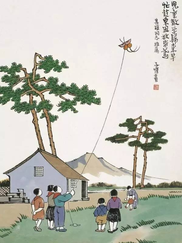 清明节放风筝，传统习俗与寓意，风筝传递哀思与健康祈愿，放晦气迎春天。插图