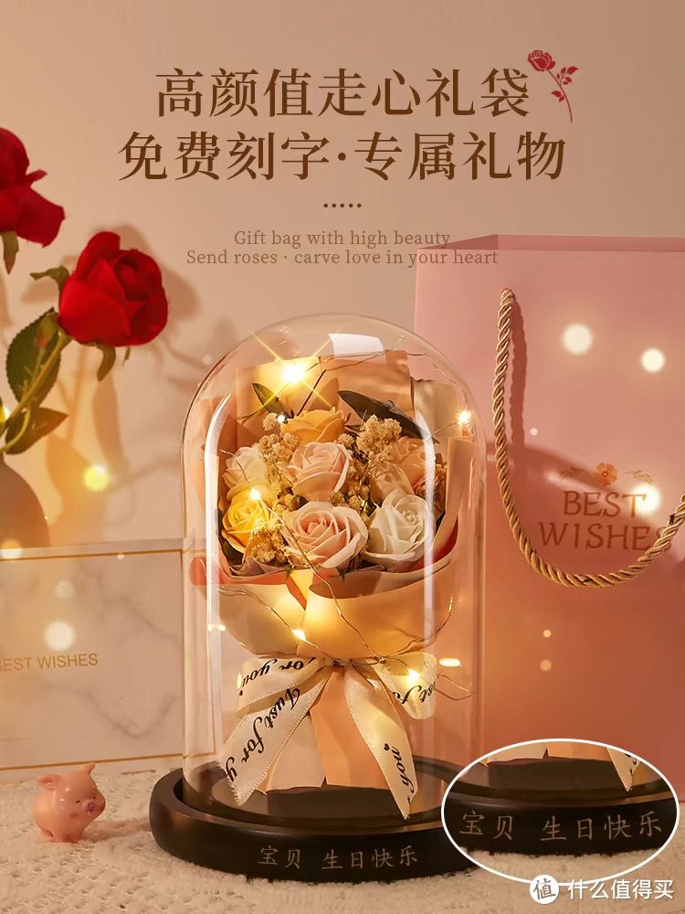 情人节礼物攻略，送什么给心仪的女孩？，鲜花、巧克力、首饰等成热门选择，量身定制更贴心。插图