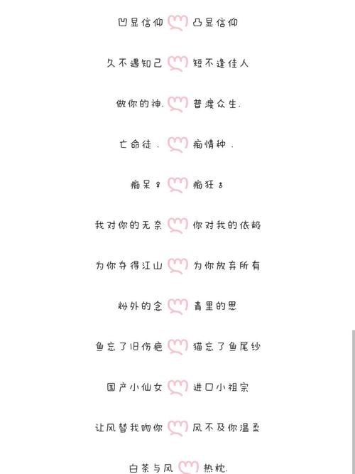 情侣专属网名大全插图