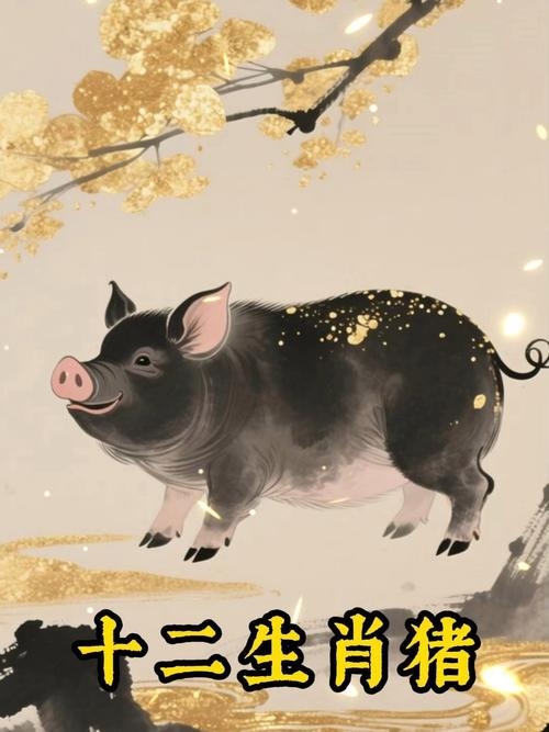 十冬腊月，生肖猪紧密关联。插图