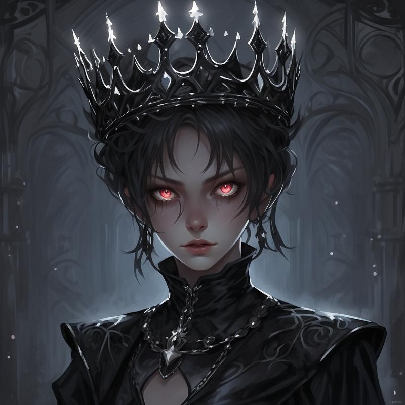 十二星座专属恶魔头像，天蝎座插图