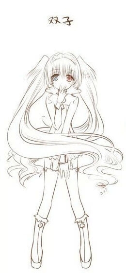 十二星座仙女简笔画教程,步骤详解插图 十二星座仙女简笔画教程,步骤详解插图