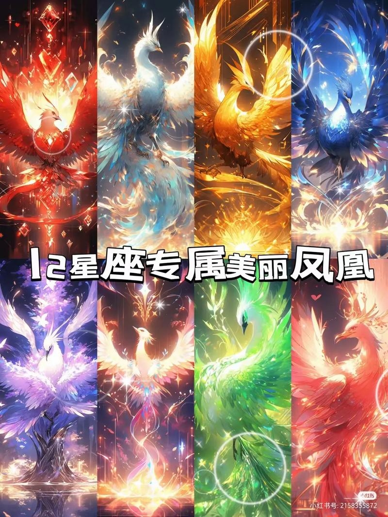 十二星座专属翅膀类型揭秘，从天使翼到凤凰之羽，每个星象的独特象征！插图