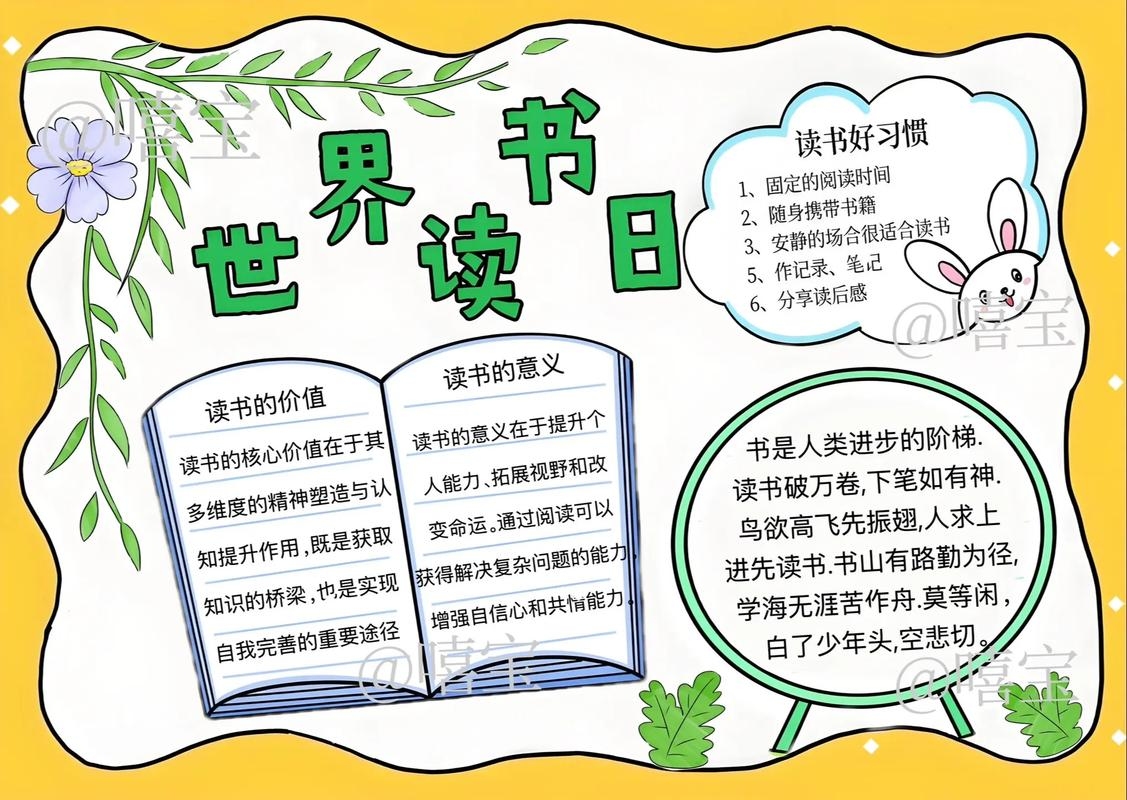 世界读书日，4月23日的书香盛宴，与智者对话，领略知识的魅力。插图