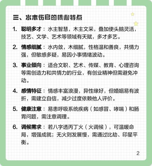 水木伤官格解析插图