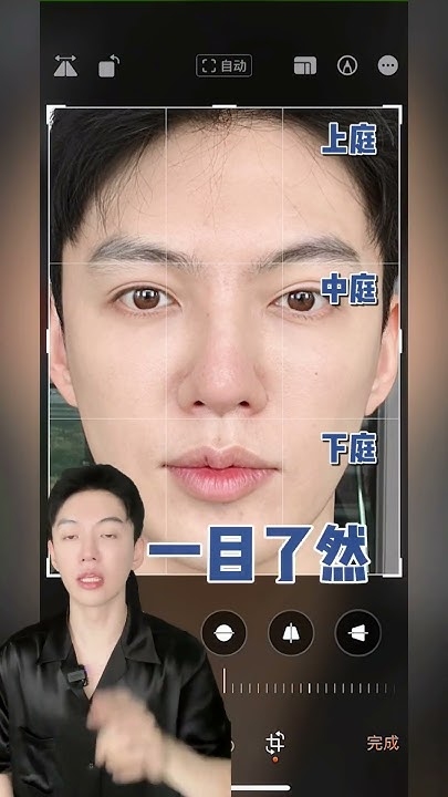 三庭五眼，面部美学比例详解建议，三庭五眼，衡量面部美学的黄金标准插图