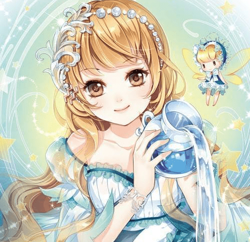 水瓶座女孩的性格深度解析及人生理想追求，敏感多疑，独立理性。插图